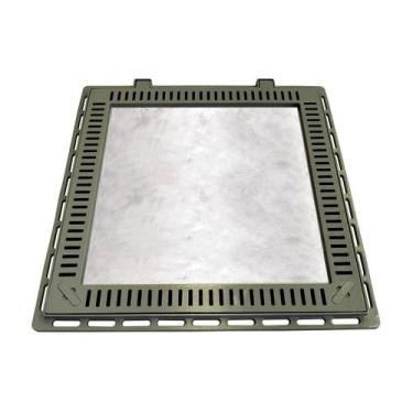 Imagem de Tampa Casa Máquina Piscina Rebaixada Art Grelha 80x80cm B1 - G.D.A. IN