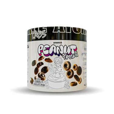 Imagem de PASTA DE AMENDOIM PREMIUM COM WHEY PROTEIN - ATOMIC LABS PEANUT PROTEIN (350g) Sabor: Cookies de Chocolate Belga