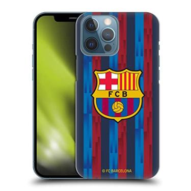 Imagem de Head Case Designs Capa traseira rígida oficialmente licenciada pelo FC Barcelona Home 2022/23 Crest Kit compatível com Apple iPhone 13 Pro Max