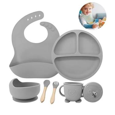 Imagem de Conjunto Completo em Silicone Para Refeições de Bebê - Phoenix