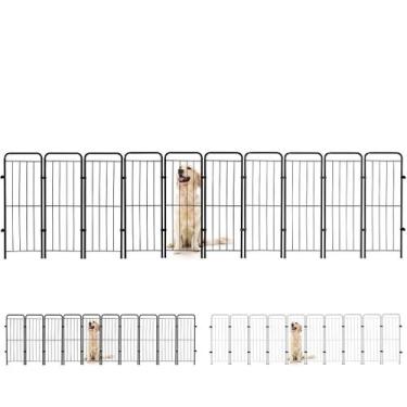 Imagem de Cercado Caes Pet Cachorro Grade Cerca 10 Módulos 98cm Altura - Utility