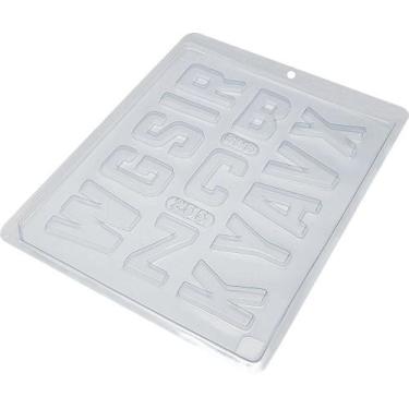 Imagem de Forma de Acetato Abecedário 1 Cód. 255 BWB