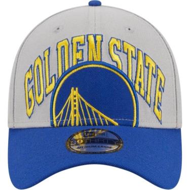 Imagem de Boné New Era Masculino 39Thirty Golden State Aba Curva S M