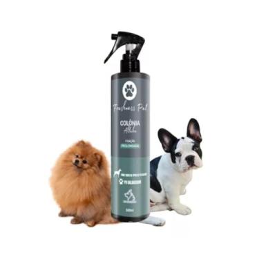 Imagem de Perfume Colônia Alluhe para Cachorro Gato Freshness 500Ml