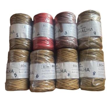 Imagem de Fio De Malha Ecológico Ecomalha Euroroma 80m Crochê Tricô, 3004-Tons d