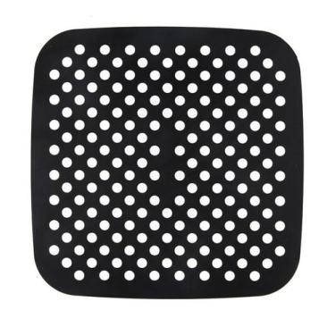 Imagem de Protetor Silicone Airfryer Universal Quadrado Fritadeira Elétrica Pret