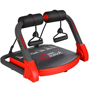 Imagem de eHUPOO Core Strength & Abdominal Exercise Trainers, Abdominal Training Machine, All in One Core Strength Workout Fitness Equipment with Resistance Straps for Home Gym Workout Weight Loss.USA Patented