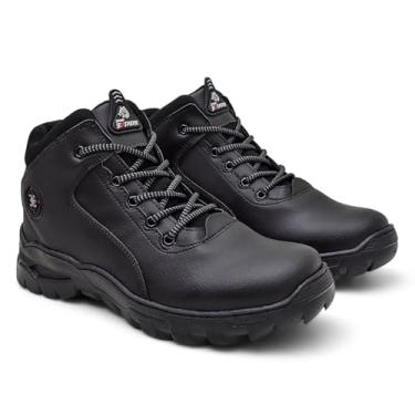 Imagem de Coturno Masculina Botinha Adventure Premium Resistente Preto 8140 (Preto, BR, Adulto, Numérico, 42)