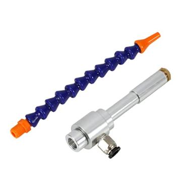 Imagem de Armas de Ar Frio Com Tubo Flexível Universal, 130mm de Alumínio de Alumínio Processo Mecânico Mini Vortex Armas de Resfriamento Seco de Ar Frio, Eletrodomésticos Acessórios para