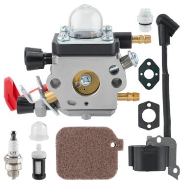 Imagem de Carbhub Carburador BG50 adequado para Stihl BG50 BG45 BG46 BG55 BG65 BG85 SH55 SH85 Substituir Soprador 4229 120 0650, 4229 120 0610, 4229 120 0650, 4229 120 0650. 08 com II. Bobina de ignição