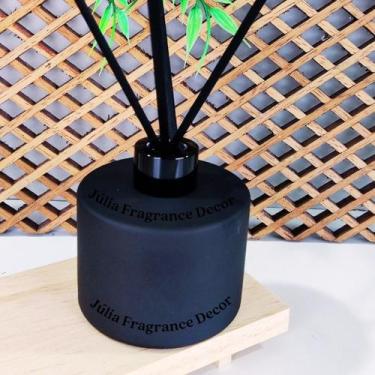 Imagem de Frasco difusor de vidro redondo 220ml - QUERO PRESENTEAR - Júlia Fragr