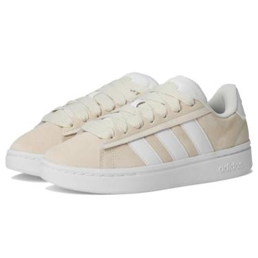 Imagem de adidas Grand Court Alpha 00s Tênis feminino, Branco (Wonder White) / Branco Maravilha, 6