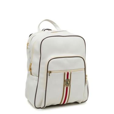 Imagem de Mochila Lequiqui Oxford - Branca