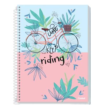 Imagem de Caderno Espiral Universitário 16 Matérias 320 Folhas My Collection Credeal Estampa 4