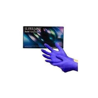 Imagem de Luva de proc. nitrilica sonic supermax m