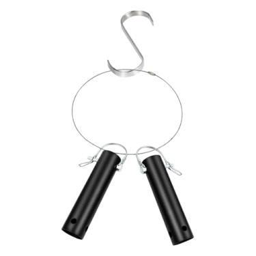 Imagem de Gralara Suporte E Organizador para Ferramentas de Piscina, Alça para Chaveiro, Armazenamento de Equipamentos de Limpeza de Piscina E Gancho em Forma de S para, 2 Unidades, Tamanho real