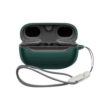 Imagem de SKPY Capa de silicone compatível com JBL Endurance Race, capa protetora de corpo inteiro à prova de choque com pulseira antiperda para meninos, meninas, mulheres e homens