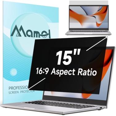 Imagem de Tela de privacidade Nano Laptop 15,6 polegadas 16:9, sem cola, protetor de privacidade para monitor de computador, filtro de luz azul antirreflexo fosco compatível com Lenovo Hp, Dell, Acer, Asus