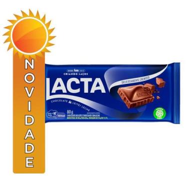 Imagem de Chocolate Lacta ao Leite 80g, Chocolate ao leite