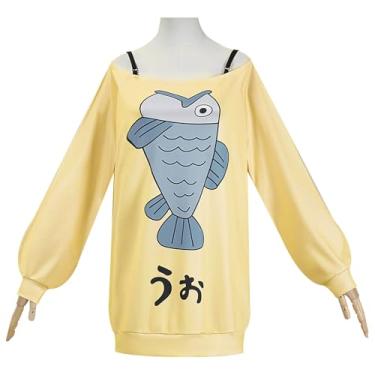 Imagem de MIAOCOS Anime Cos Momo Ayase cosplay fantasia casual com tiras largas ombro de fora para casa, anime, festa de carnaval