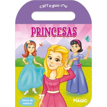 Imagem de Livro - Princesas - Para Colorir