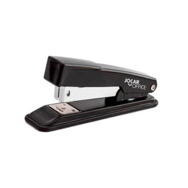 Imagem de Grampeador Metal Jocar Preto P/25Fls. 11,5Cm Pt - LEONORA
