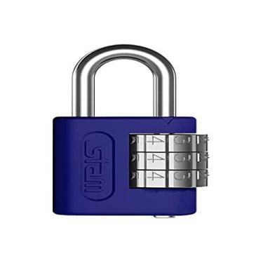 Imagem de Cadeado Segredo 25Mm  Azul - STAM
