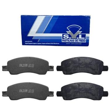 Imagem de Jogo de Pastilhas de Freio Diant SYL2199 P/ Fiat Cronos Drive/Precisio