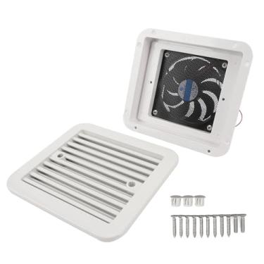 Imagem de Grcfumo Ventilador de exaustão lateral do RV, ventilador de teto RV, ventilador de ventilação lateral de 5v RV One Way Wind Wind Ventilation Film Fan para iate de caravana de motor