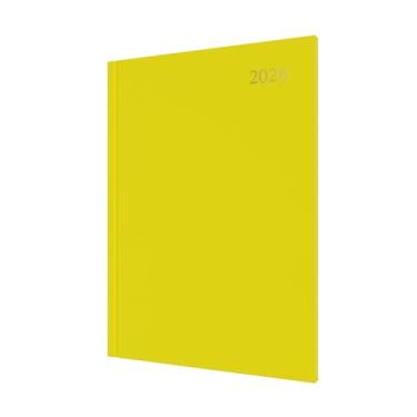 Imagem de Collins - Essencial - Agenda de 12 meses do calendário 2026, diário semanal, capa dura A4 - Amarelo (ESSA43.45-26)