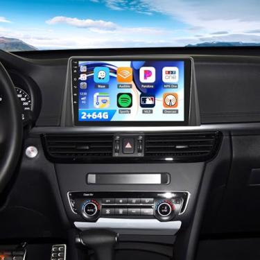 Imagem de [2 + 64 G] Android 15 estéreo para carro KIA K5 Optima 2016-2018 com carro sem fio e Android Auto, rádio automotivo com tela sensível ao toque de 10,1 polegadas com link espelhado, GPS, WiFi