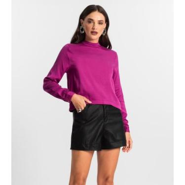 Imagem de Blusa Feminina Manga Longa Endless Roxo, GG, Roxo