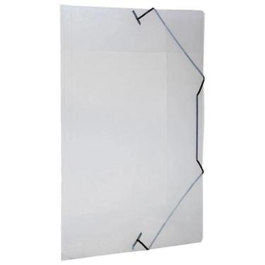 Imagem de Pasta com elástico A4 fina cristal Top Line Dello