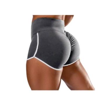 Imagem de Short empina bumbum Forrado Viés treino malhar dia dia casual  Suplex 
