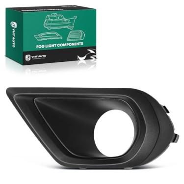 Imagem de YHTAUTO Moldura de farol de neblina compatível com Subaru Forester 2014-2016 H4 2,5L, tampa de acabamento da lâmpada do para-choque dianteiro moldura do farol de neblina motorista esquerdo