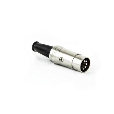 Imagem de Plug Midi Dim Metálico Profissional - Plug Midi Dim M - Cirilo Cabos