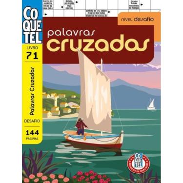 Imagem de Livro Coquetel Palavras Cruzadas Desafio - Livro 71