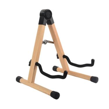 Imagem de harayaa Suporte de Guitarra Dobrável Suporte de Guitarra de Madeira para Violino