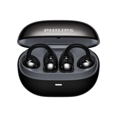 Imagem de Fones de ouvido Bluetooth Philips TAT3469 com microfone AI - preto