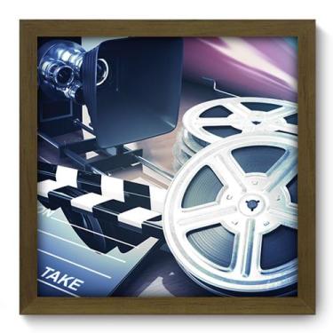 Imagem de Quadro Decorativo - Cinema - 33cm x 33cm - 041qdhm - Allodi