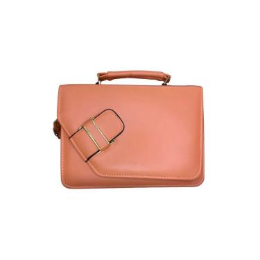 Imagem de Bolsa Feminina De Mão E Transversal Anna 2062 - Laranja