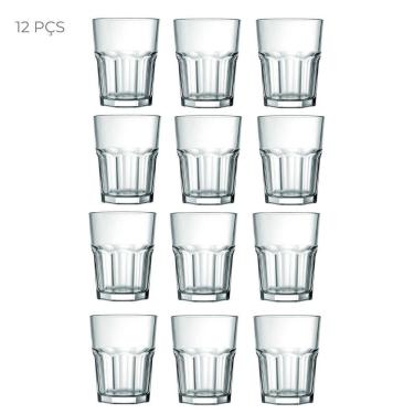 Imagem de Conjunto Com 12 Copos Bristol 60Ml Para Dose E Shot Em Vidro