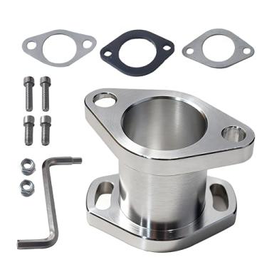 Imagem de Parafuso de junta do coletor de admissão de tubo de admissão de corrida adequado para motor Predator 301cc 420cc 13hp 15hp Mini Bike & Go Kart Prata