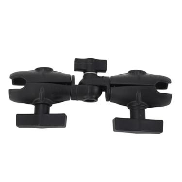 Imagem de Braço de soquete duplo com soquetes esféricos de 3,8 cm, braço catraca de nylon de 20 cm, rotação de 360 graus para Arkon, iBolt. Compatível com componentes de esfera tamanho C