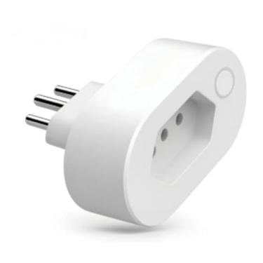 Imagem de Tomada Inteligente WiFi, Compatível com Alexa e Google Assistant, Controle Remoto por Voz, Programação de Horários, Monitoramento de Energia