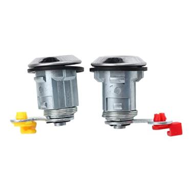 Imagem de Cilindro de Fechadura Esquerda Direita Com 2 Chaves de Substituição para L200 2001-2005