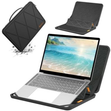 Imagem de Smatree MS54T Capa protetora rígida de EVA com suporte compatível com bolsa para notebook Razer Blade 14 (2022) de 14 polegadas