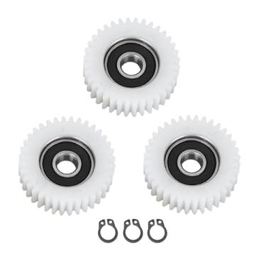 Imagem de CHEOTIME E Bike Motor Gear, 3 peças, conjunto de engrenagens de 36 dentes, peças de reposição de embreagem de engrenagem de nylon para manutenção de reparo de motor de ciclo elétrico