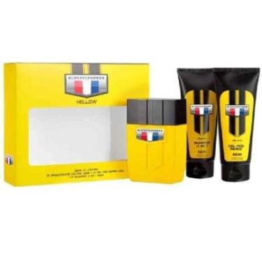 Imagem de Kit Camaro Yellow (Perfume+Shampoo+Gel Pós-Masculino