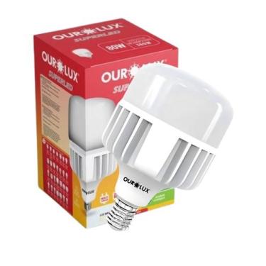 Imagem de Lâmpada de LED Alta Potência T 80w Bivolt Base E40 Cor da Luz 6500k Br